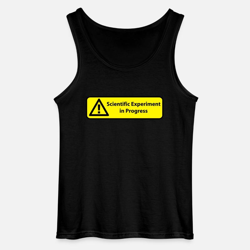 Scientific experiment in progress - Gildan Männer Tank Top - Schwarz