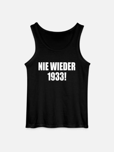 Plus jamais 1933 - Débardeur Gildan Homme - noir