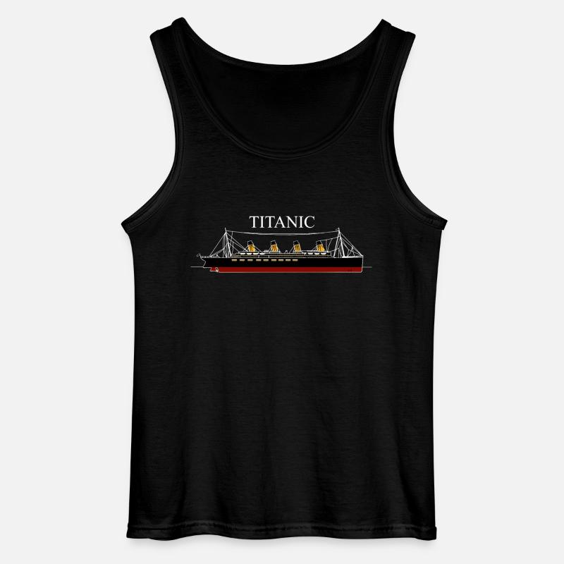Titanic - Gildan tanktop til mænd - sort