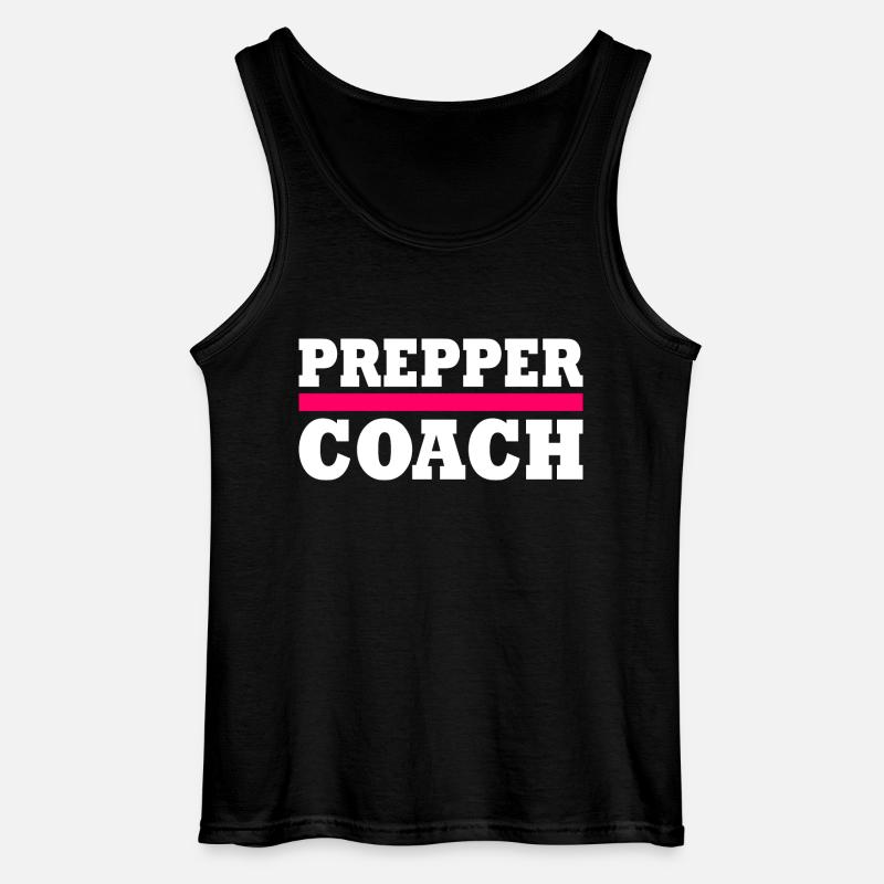 Prepper - Gildan Männer Tank Top - Schwarz
