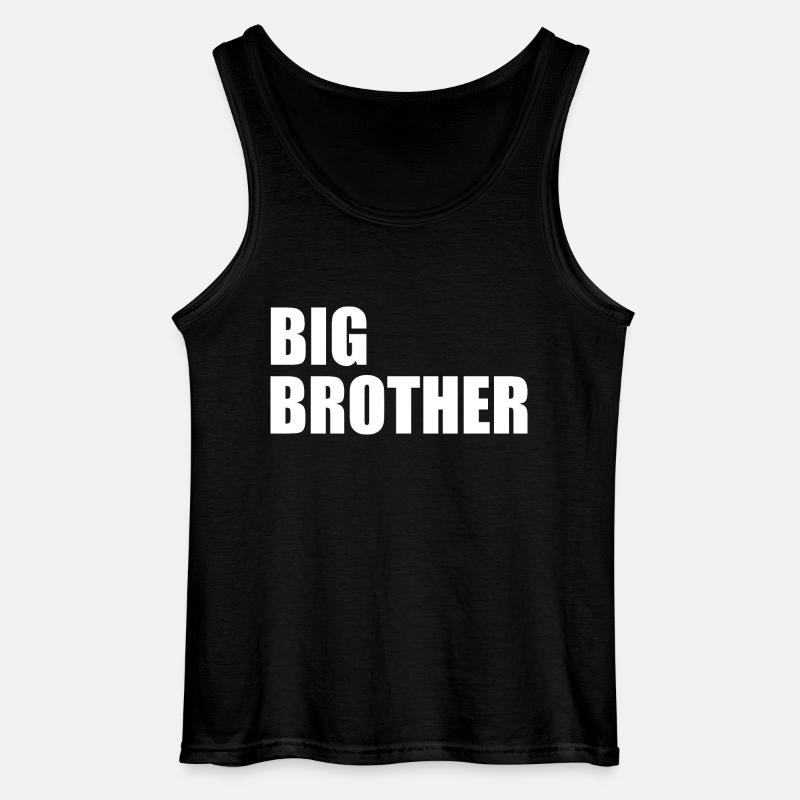 Big brother - Gildan Männer Tank Top - Schwarz