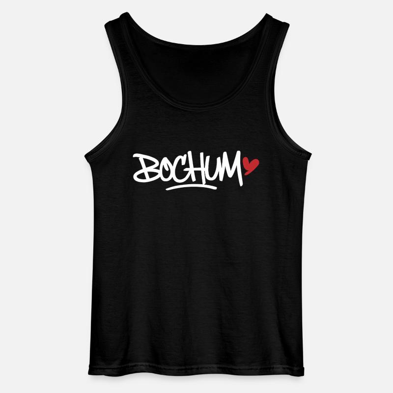 Bochum Graffiti Day - Gildan Men’s Tank Top - black