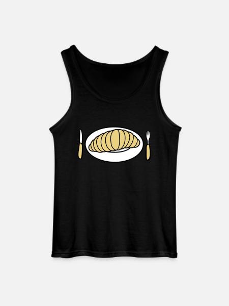 Huge disgusting larva - Gildan Men’s Tank Top - black