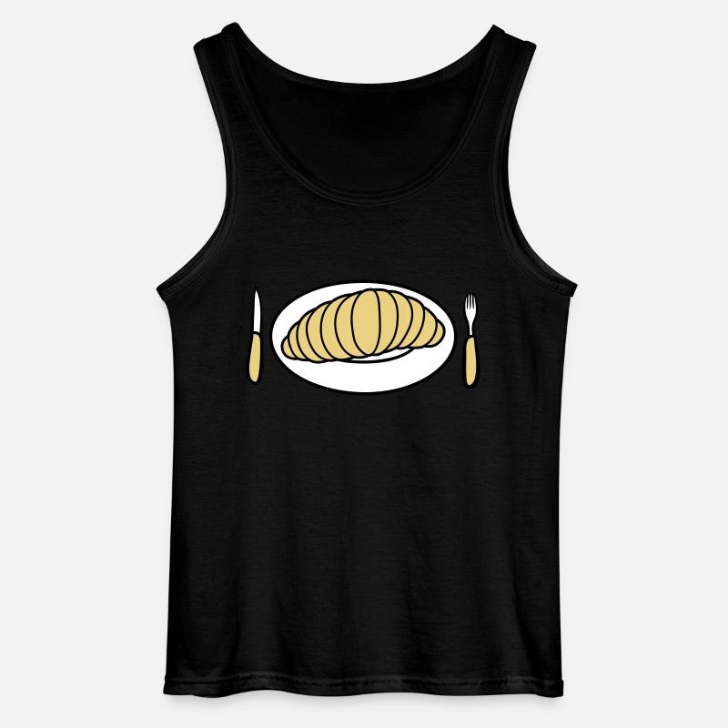 Riesige eklige Larve - Gildan Männer Tank Top - Schwarz