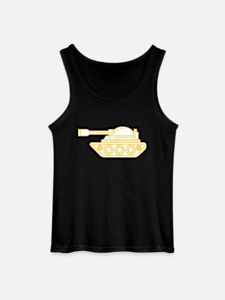 tank - Gildan Men’s Tank Top - black