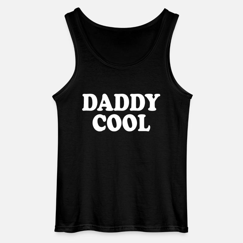 Daddy cool - Gildan Männer Tank Top - Schwarz