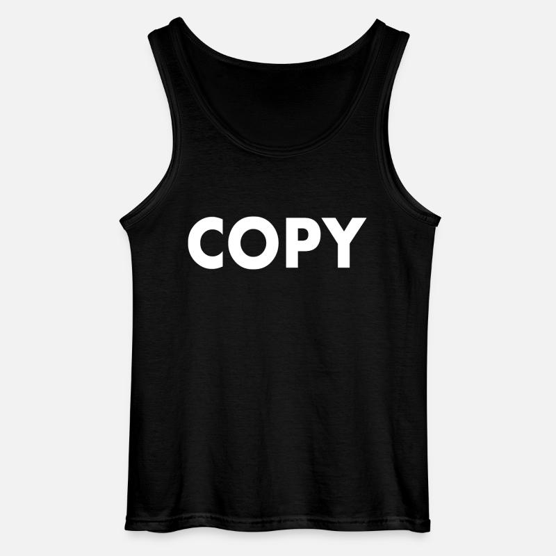 Copy - Gildan Männer Tank Top - Schwarz