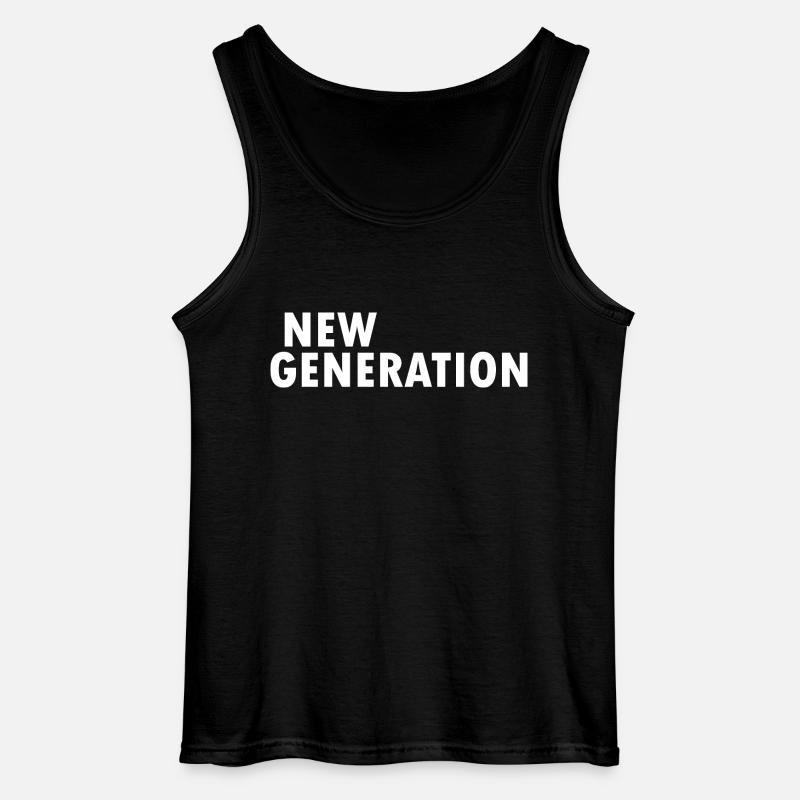 New generation - Gildan Männer Tank Top - Schwarz