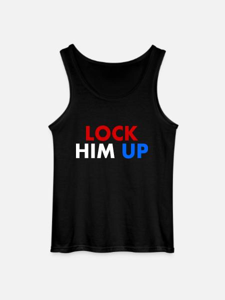 Lock him up - Gildan Men’s Tank Top - black