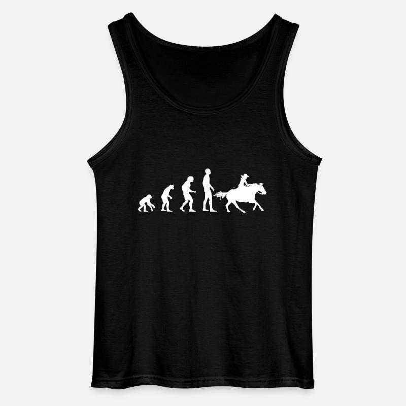 Evolution Western - Débardeur Gildan Homme - noir