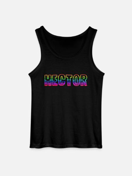 hector rs regenbogen - Gildan Männer Tank Top - Schwarz