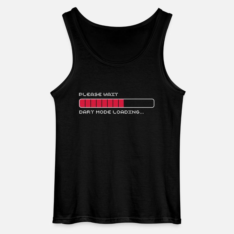 Dart Mode Loading... - Gildan Männer Tank Top - Schwarz