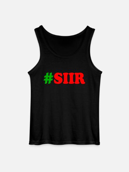 Siir sir - Gildan Men’s Tank Top - black