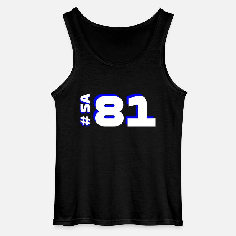 SA81 - Gildan Männer Tank Top - Schwarz