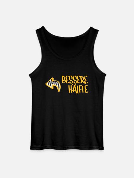 Bessere Hälfte - Gildan Men’s Tank Top - black