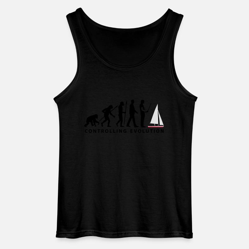 evolution Modellbauschiff_10_2016 - Gildan Männer Tank Top - Schwarz