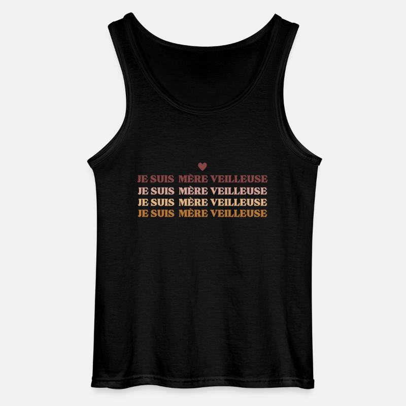 Ich bin eine Mutterwächterin - Gildan Männer Tank Top - Schwarz