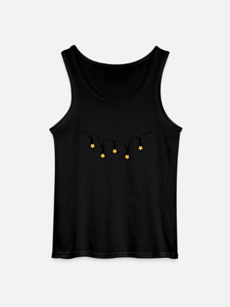 Lichterkette - V2 - Gildan Männer Tank Top - Schwarz