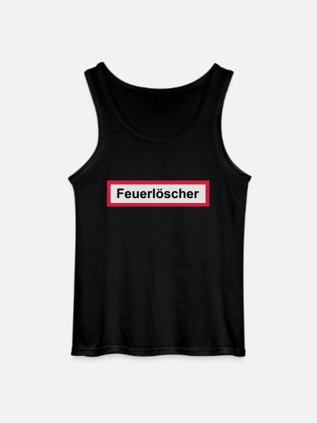 Feuerwehr - Gildan Men’s Tank Top - black