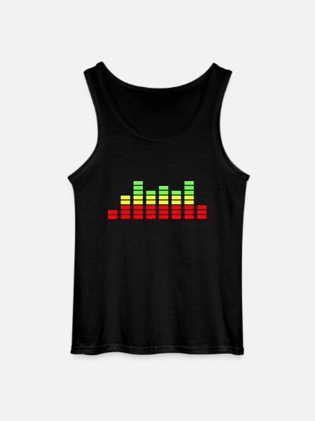 equalizer - Gildan Männer Tank Top - Schwarz