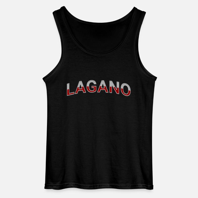 LAGAN0 - Gildan Männer Tank Top - Schwarz