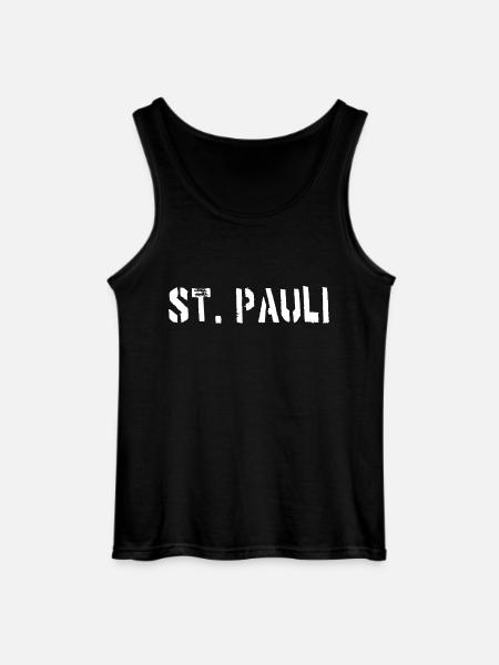 Hamburg St. Pauli - Gildan Men’s Tank Top - black