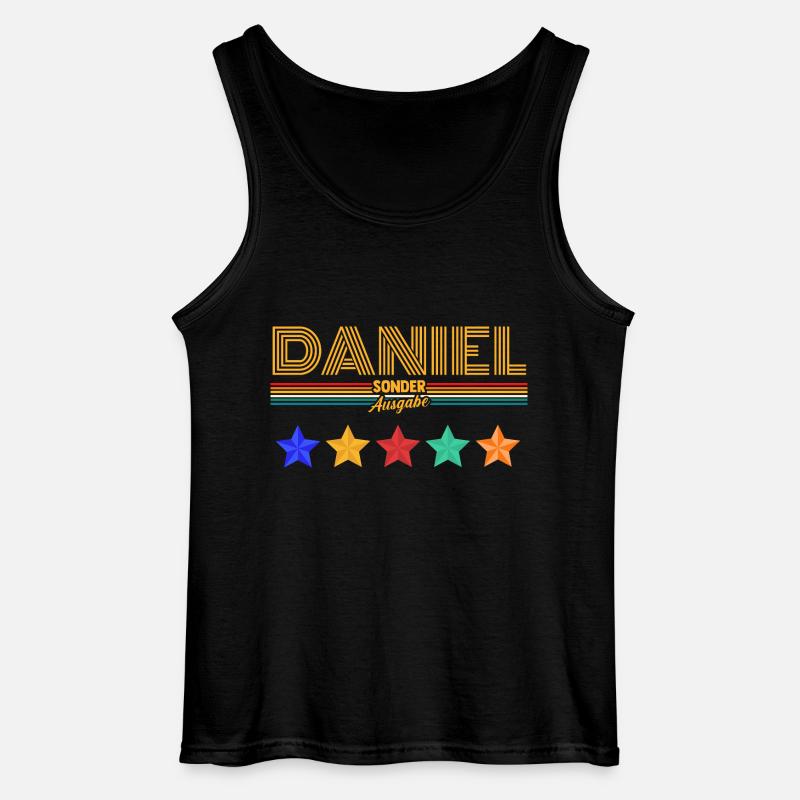 Daniel - Gildan Männer Tank Top - Schwarz