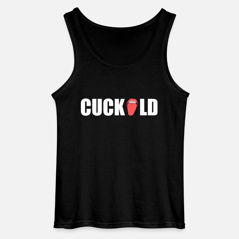 Cuckold - Gildan Männer Tank Top - Schwarz