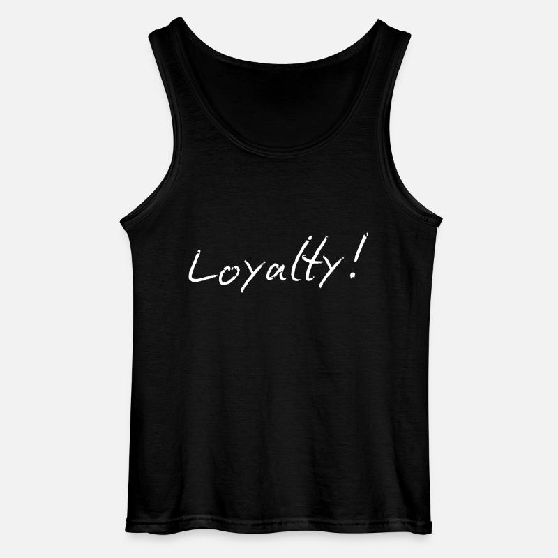 Loyalty - Gildan Männer Tank Top - Schwarz