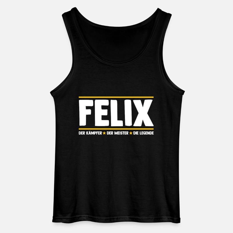 Felix - Gildan Männer Tank Top - Schwarz