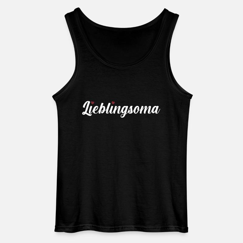 Großmutter Oma - Gildan Männer Tank Top - Schwarz