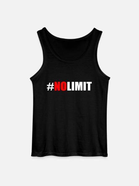 No limit - Gildan Men’s Tank Top - black