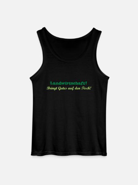Landwirtschaft - Gildan Männer Tank Top - Schwarz