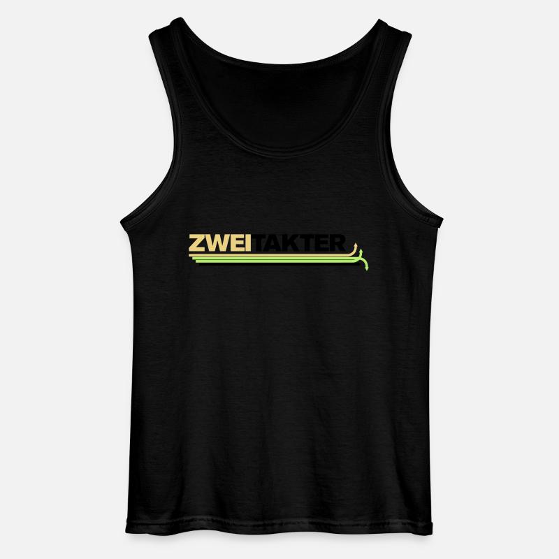 zweitakter_claim - Gildan Männer Tank Top - Schwarz