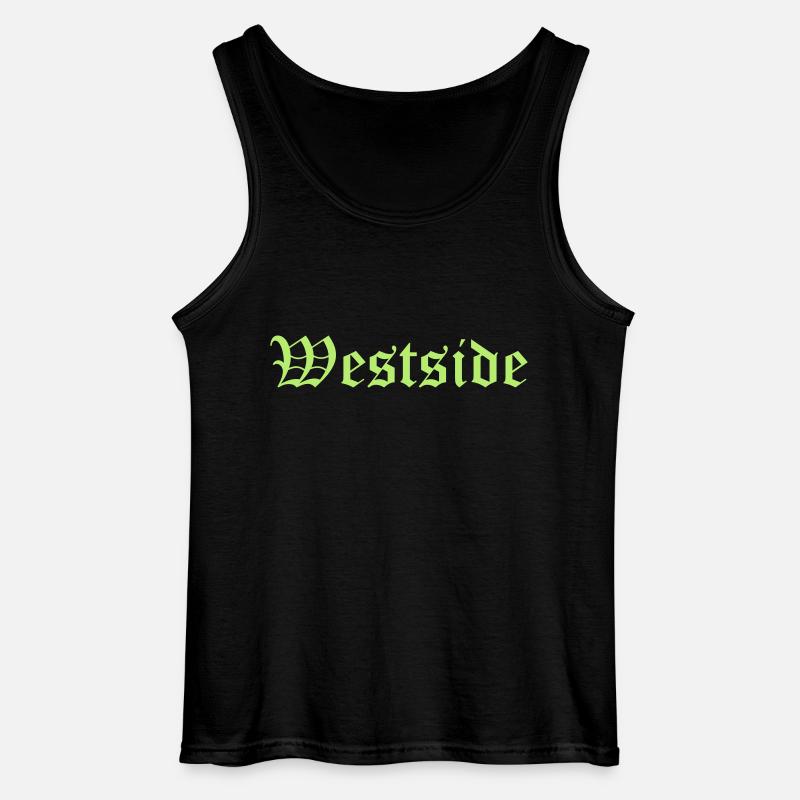westside - Gildan Männer Tank Top - Schwarz