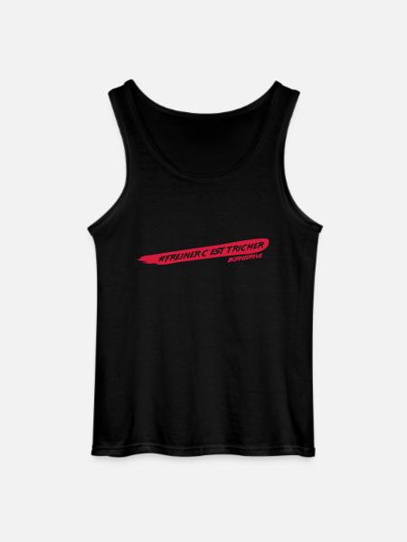 Freiner c'est tricher - Débardeur Gildan Homme - noir