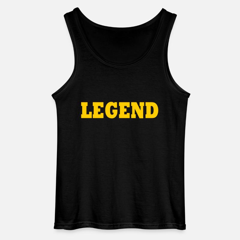 Legend - Gildan Männer Tank Top - Schwarz