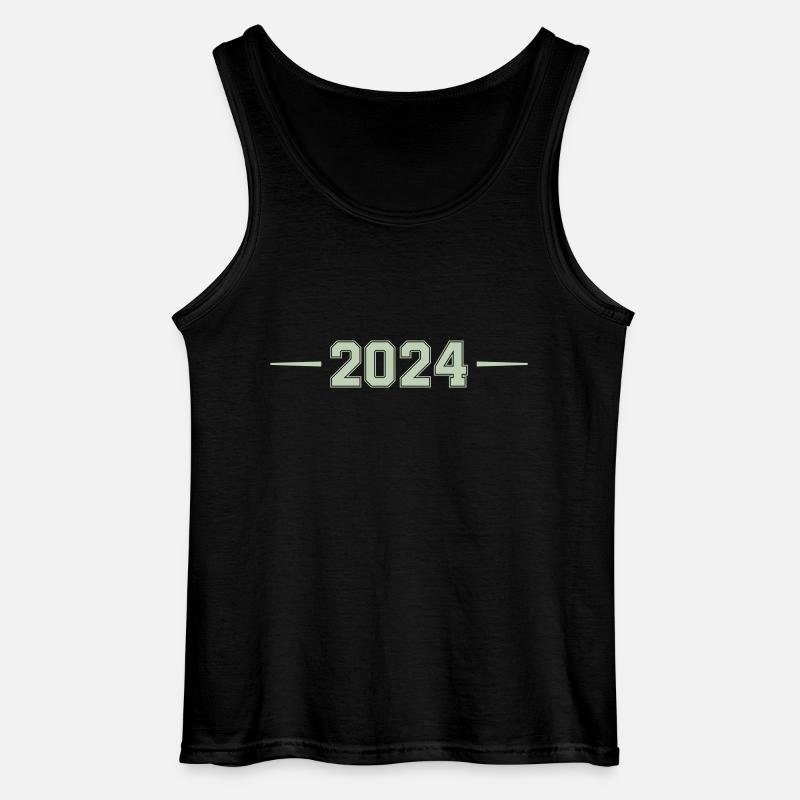 2024 - Gildan Männer Tank Top - Schwarz