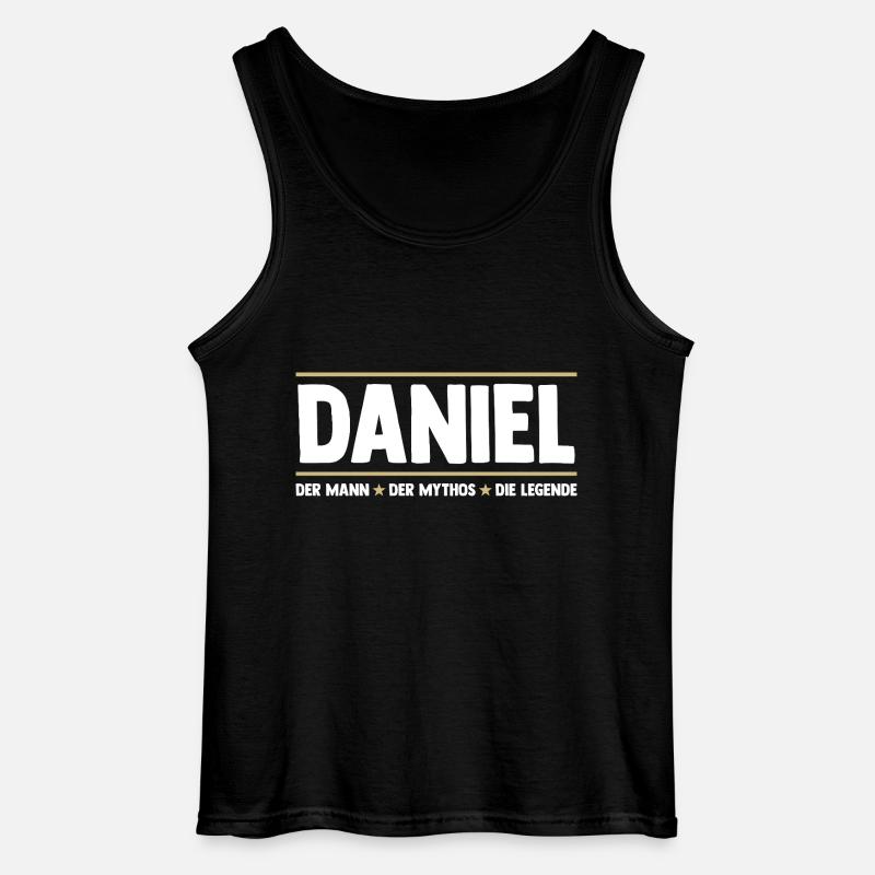 Daniel - Gildan Männer Tank Top - Schwarz