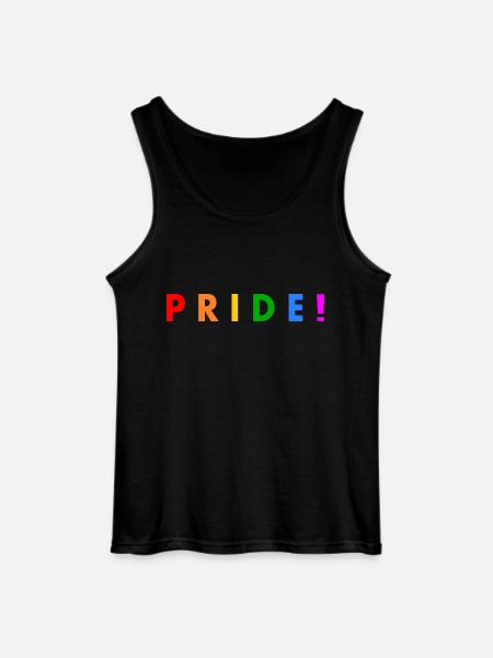 Pride - Gildan Men’s Tank Top - black