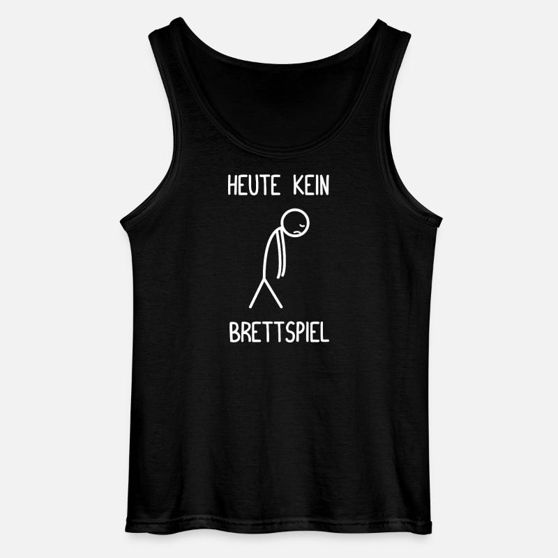 No board game today - Gildan Men’s Tank Top - black