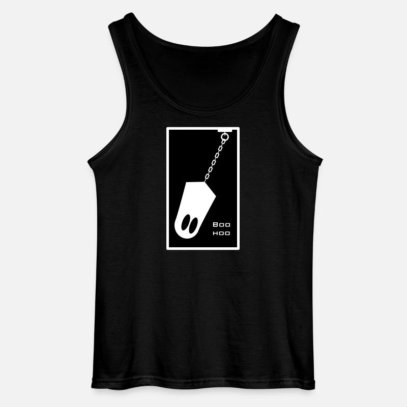 Geist in der Kette - Gildan Männer Tank Top - Schwarz