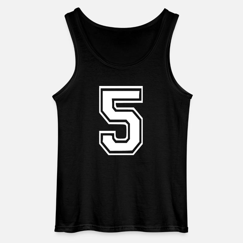 5 - Gildan Männer Tank Top - Schwarz