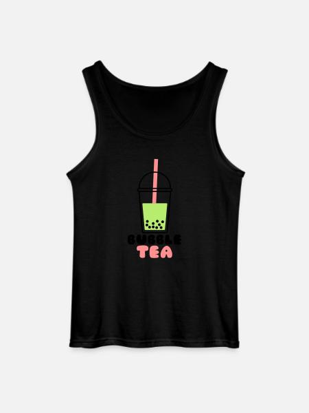 Bubble Tea - Gildan Männer Tank Top - Schwarz