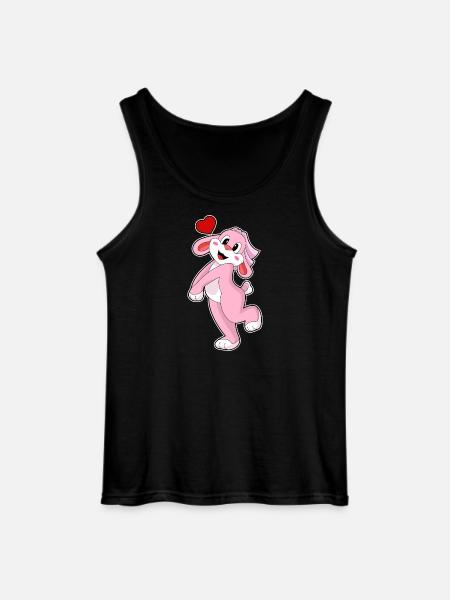 Rabbit Bride Veil Wedding - Gildan Men’s Tank Top - black