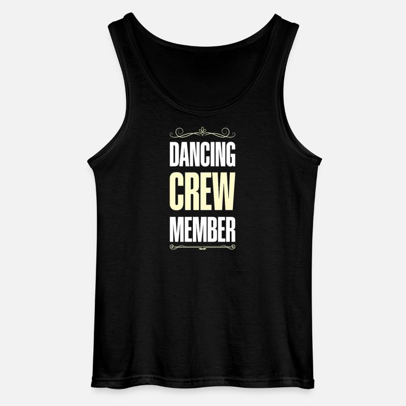 Dancing Crew - Gildan Männer Tank Top - Schwarz