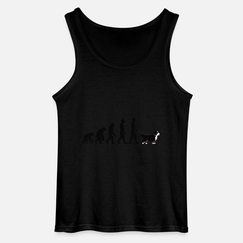 Berner Sennenhund - Gildan Männer Tank Top - Schwarz