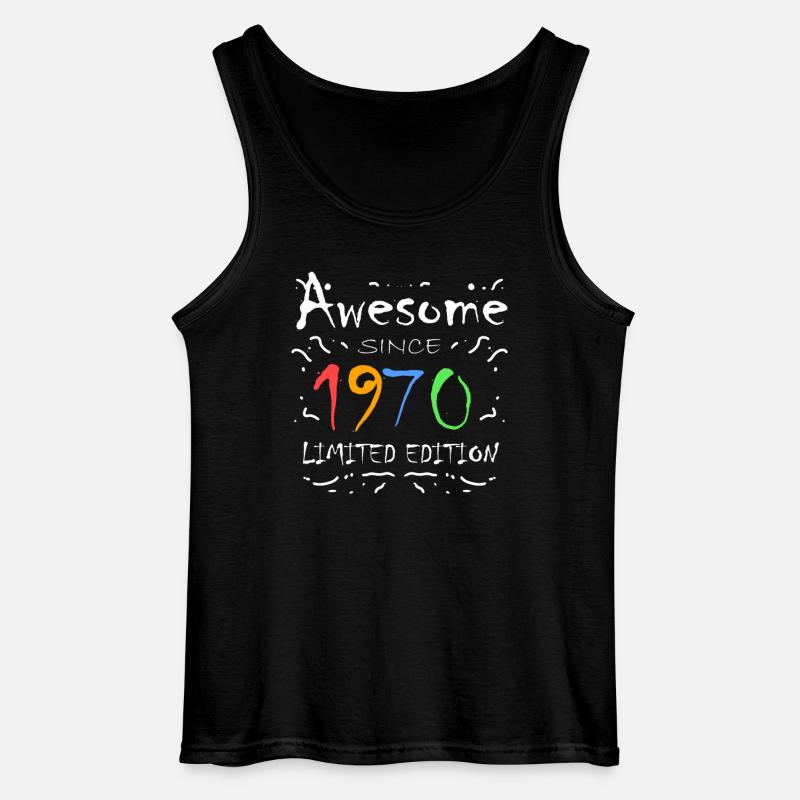 1970 - Gildan Männer Tank Top - Schwarz