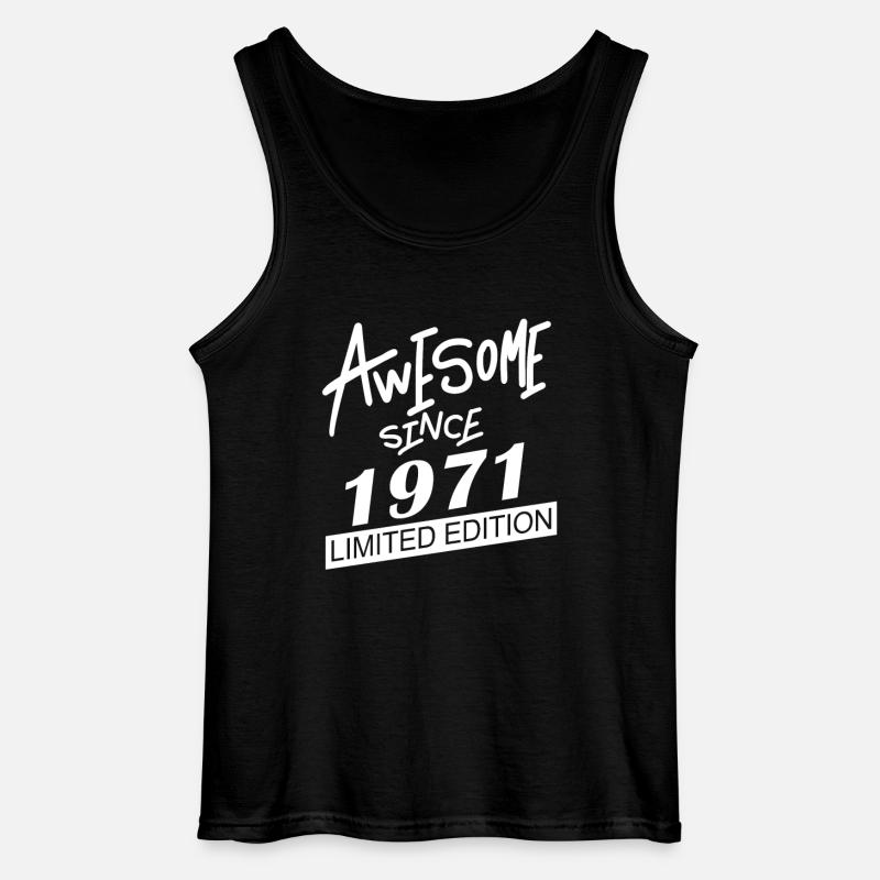 1971 - Gildan Männer Tank Top - Schwarz