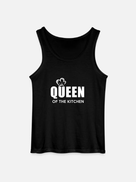 Queen of the Kitchen - Gildan Männer Tank Top - Schwarz